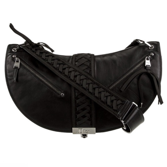 Dior 2002 Admit It black leather bag - in great condition! - Picture 12 of 14